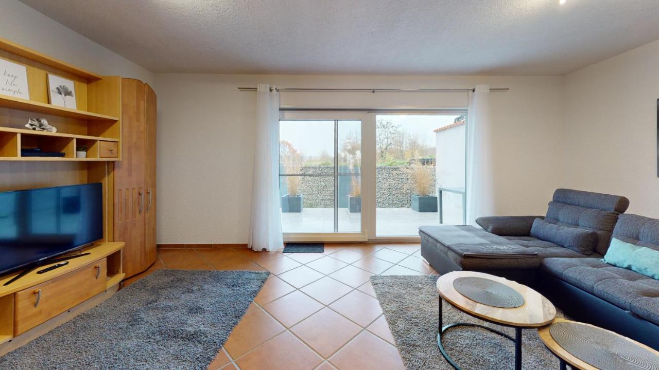 Ferienhaus Hoffmann Am Rheinbogen Altlussheim Dış mekan fotoğraf
